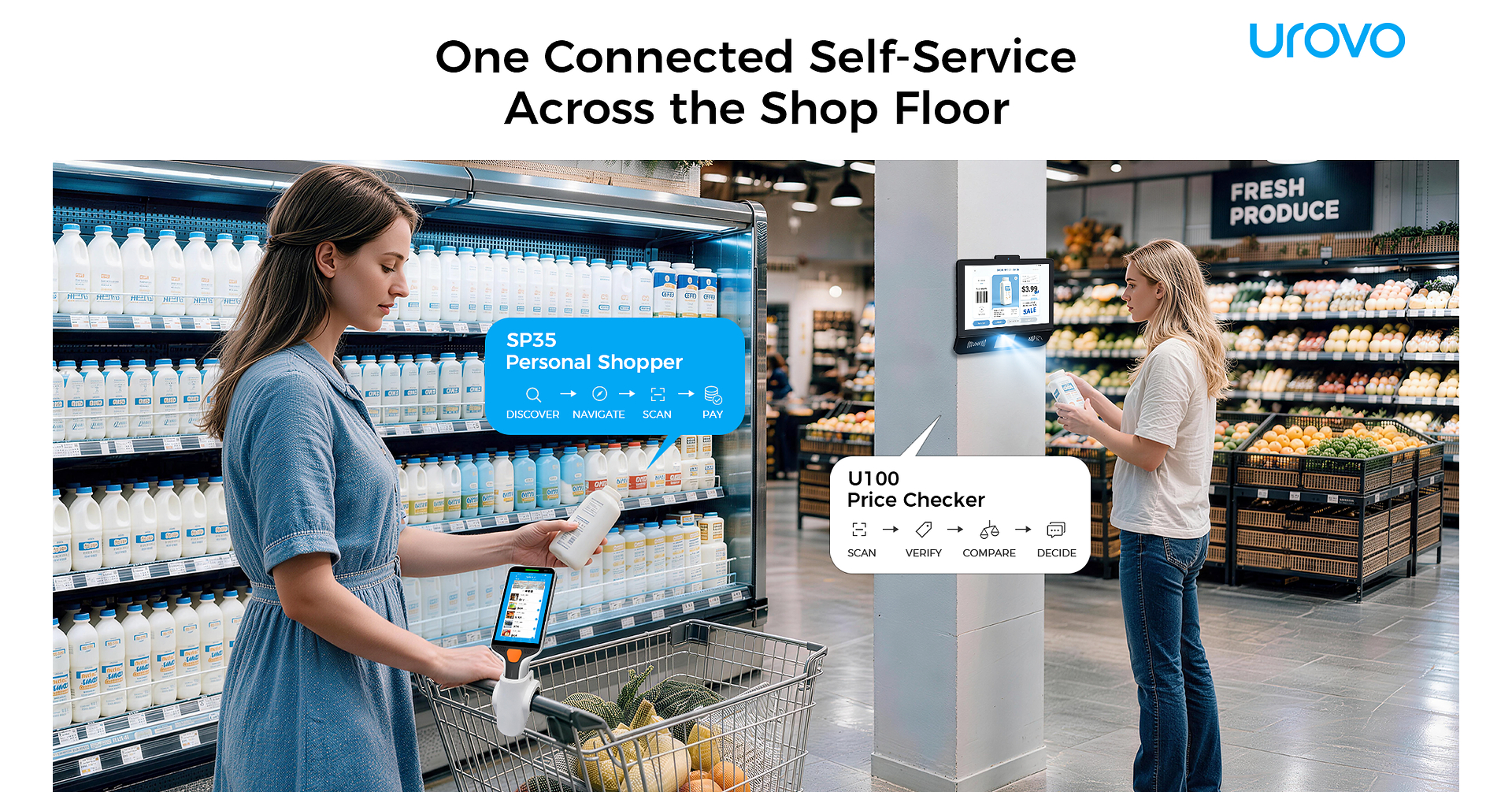 UROVO Launches SP35 and U100 to Extend Self-Service Across the Shop Floor