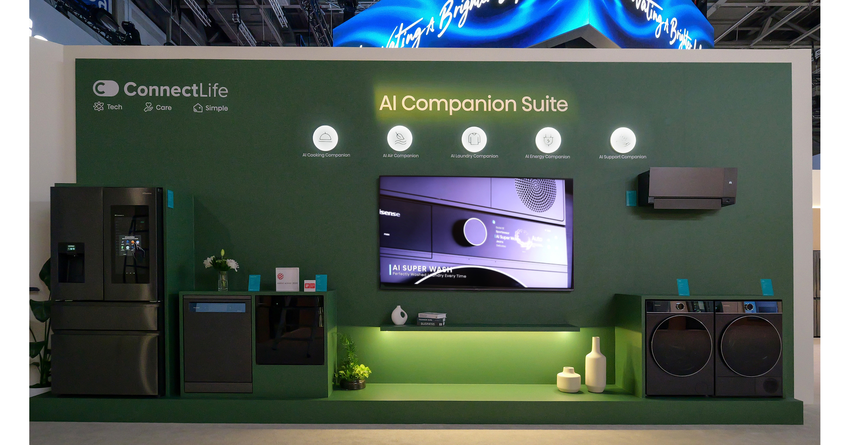 Erleben Sie bei Hisense auf der IFA 2026 den KI-Begleiter für den Alltag