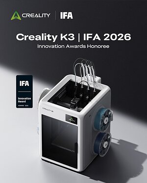 Creality Unveils K3, SPARKX i8 and Expanded Creative Ecosystem at IFA 2026