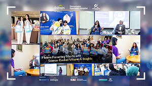Ddrops® Himpunkan Pakar Perubatan dari Damansara Specialist Hospital dan Motherhood.com.my di Malaysia untuk Forum Vitamin D Berasaskan Sains