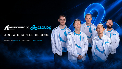 ATTACK SHARK Announces Strategic Partnership with Cloud9
