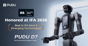 PUDU D7 Named Honoree in IFA Innovation Awards for Best in IFA Next &amp; Emerging Technologies