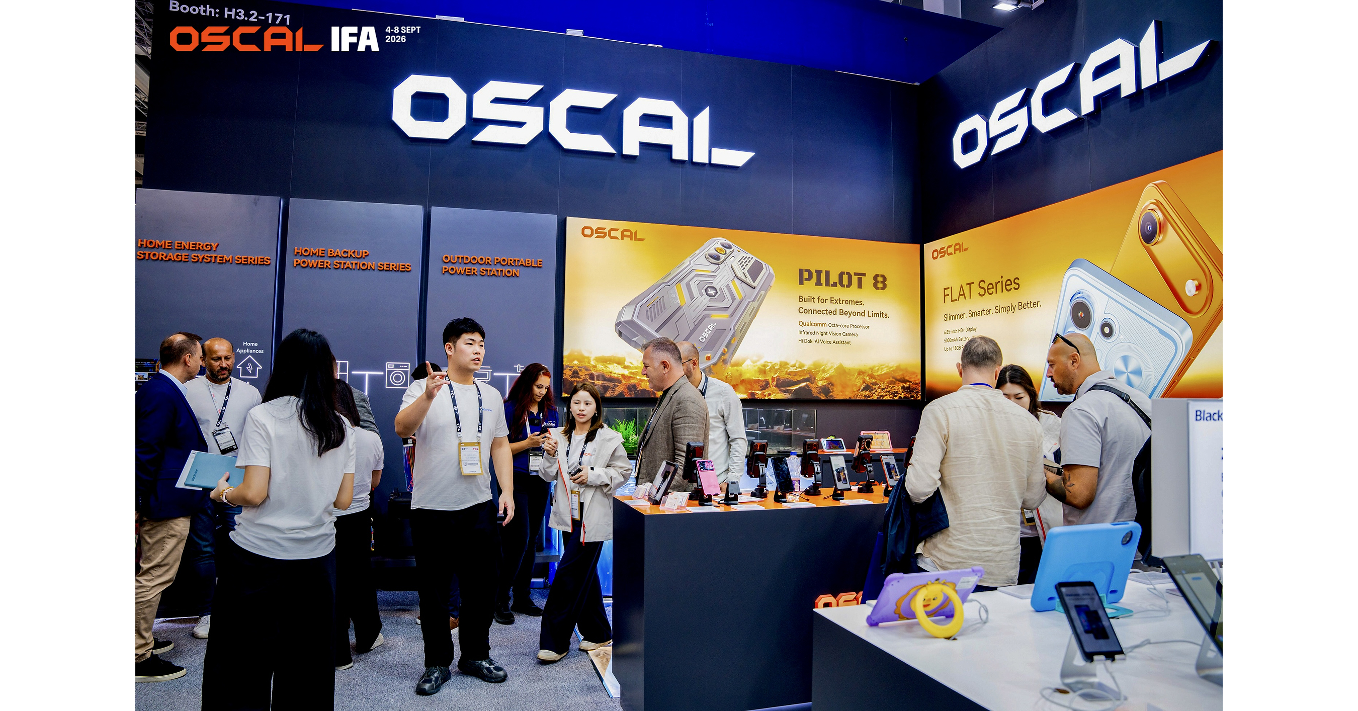 OSCAL brille à l'IFA 2026 : de nouvelles possibilités pour la vie de demain