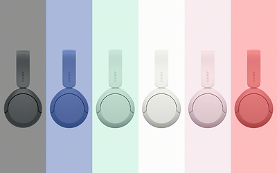 WH-CH530 is available in six playful colors to match any style, combines lightweight comfort, longer battery life, and improved call quality for everyday wireless listening.