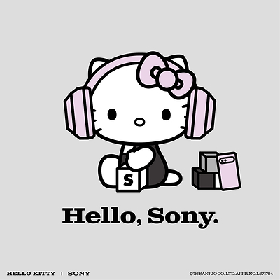Sony Electronics and Hello Kitty Team Up for Limited-Edition Headphone Collection