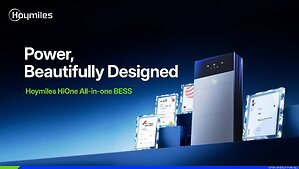 Hoymiles HiOne All-in-One Home Battery Wins Four International Design Awards