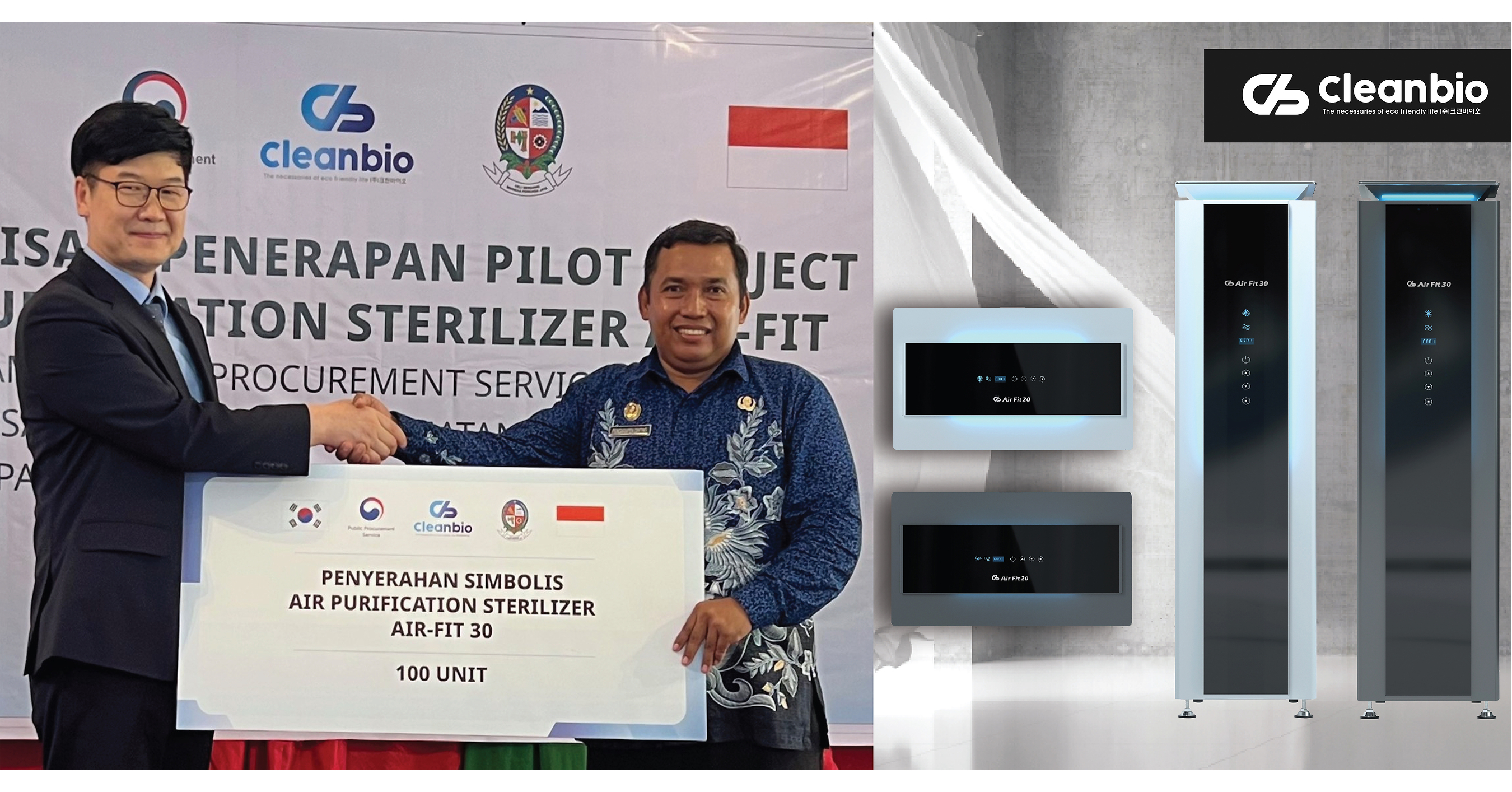 Clean Bio Korea Bawa Air-Fit yang telah Teruji di Indonesia dalam Ajang Hospital Expo 2026