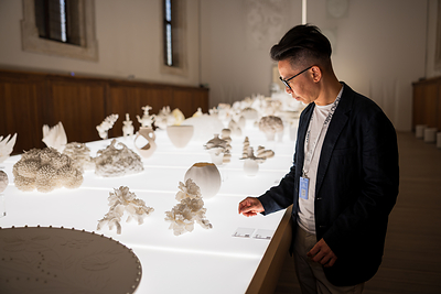 Hong Kong artist Leo Wong was invited for the second time to exhibit at prestigious craft biennale Homo Faber