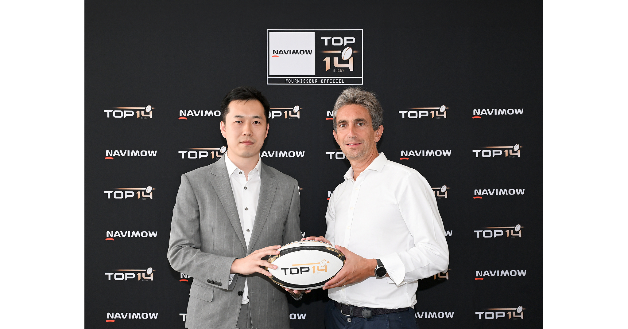 SEGWAY NAVIMOW BECOMES OFFICIAL SUPPLIER OF THE TOP 14 UNTIL 2029 SEGWAY NAVIMOW BECOMES OFFICIAL SUPPLIER OF THE TOP 14 UNTIL 2029