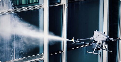 YYForce’s automated facade-cleaning robotics solution. YYForce’s automated facade-cleaning robotics solution.