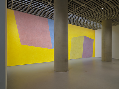 Wall Drawing #784, 1995, Color ink wash, Courtesy of LeWitt Collection, Chester, Connecticut and Paula Cooper Gallery, New York. Photo: Kyoungtae Kim
