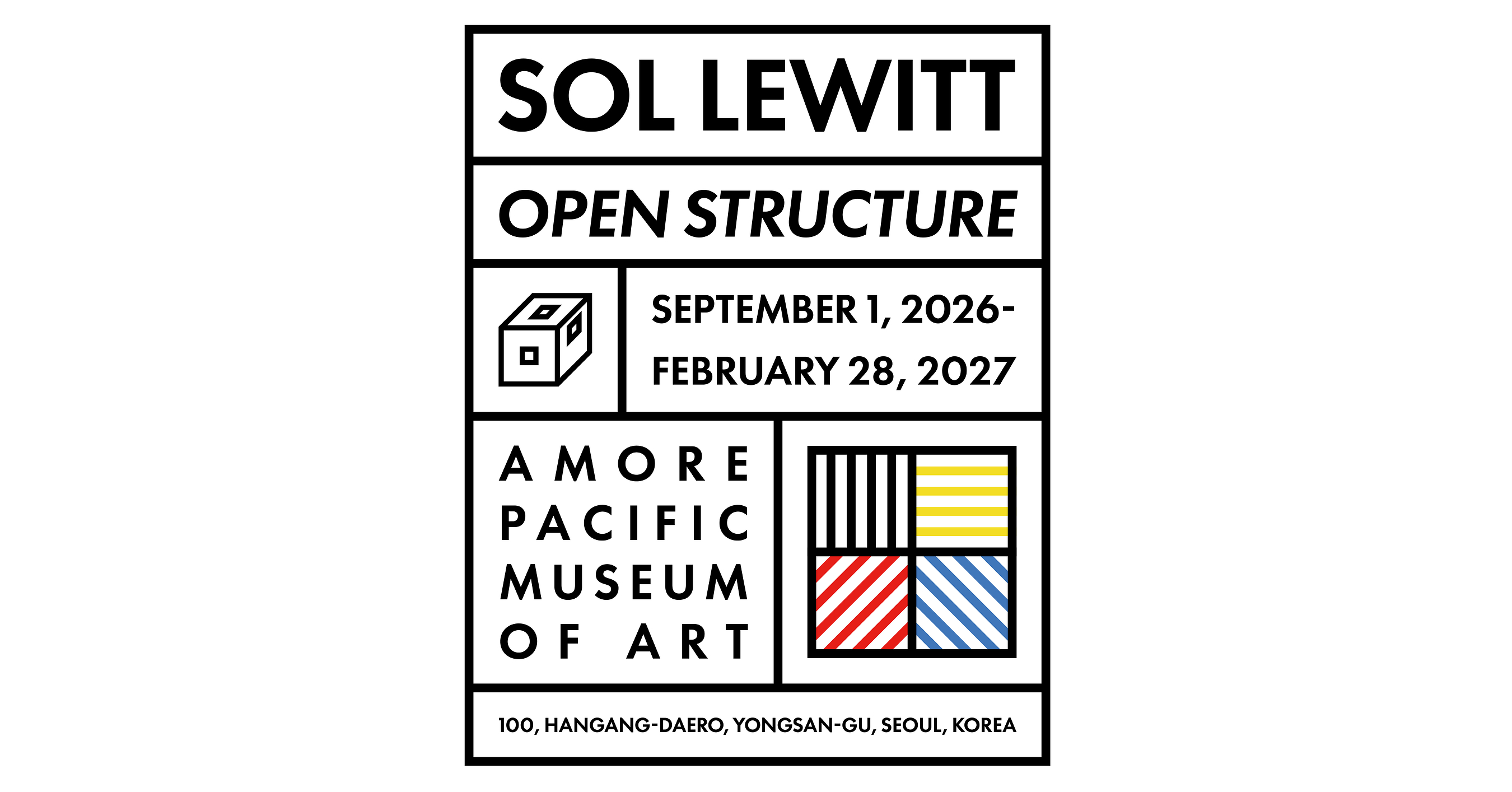 Amorepacific Museum of Art Presents Sol LeWitt: Open Structure
