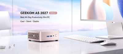 GEEKOM Launches A5 2027 Edition Mini PC, Built for Productivity That Lasts