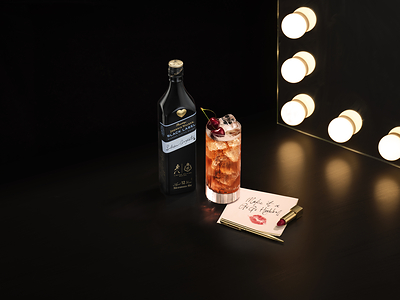 Johnnie Walker x Sabrina Carpenter Black Label Limited Edition Design