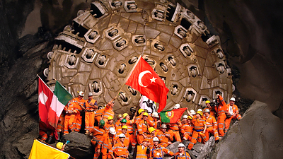 Gotthard Base Tunnel, Ronesans Holding