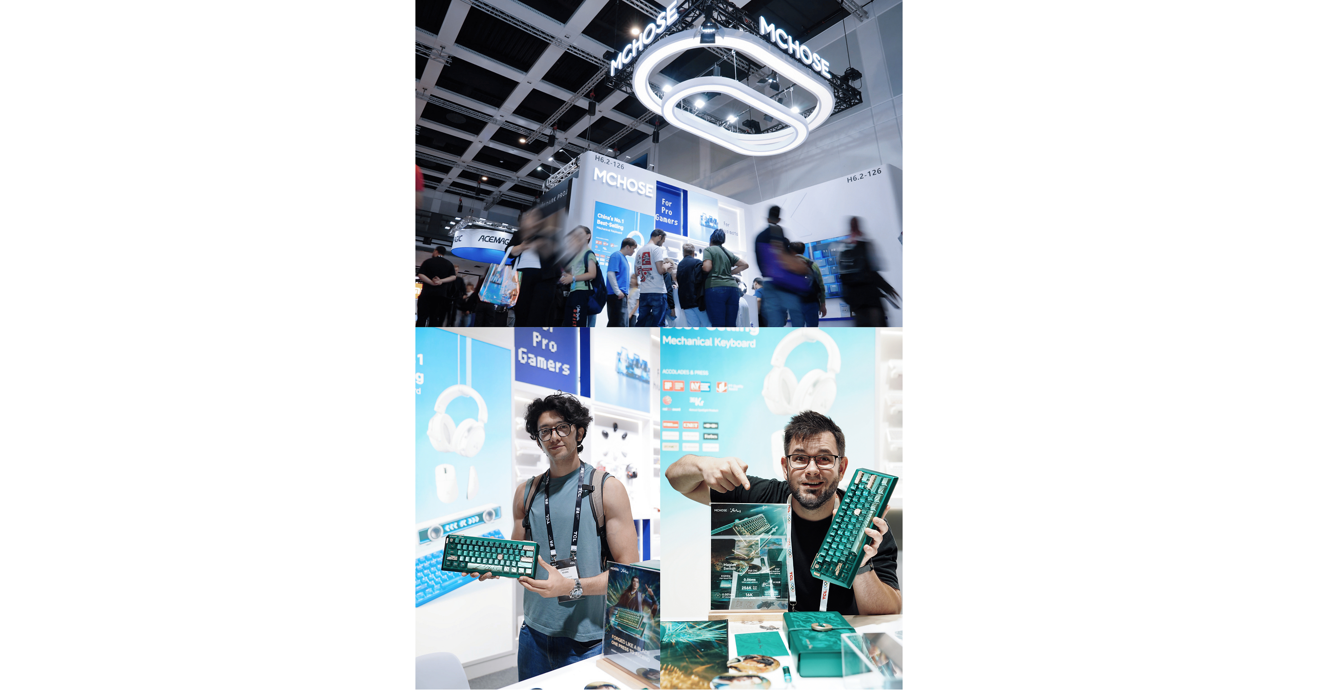 MCHOSE Unveils GOD60 and ACE75 Hall Effect Keyboards at IFA 2026