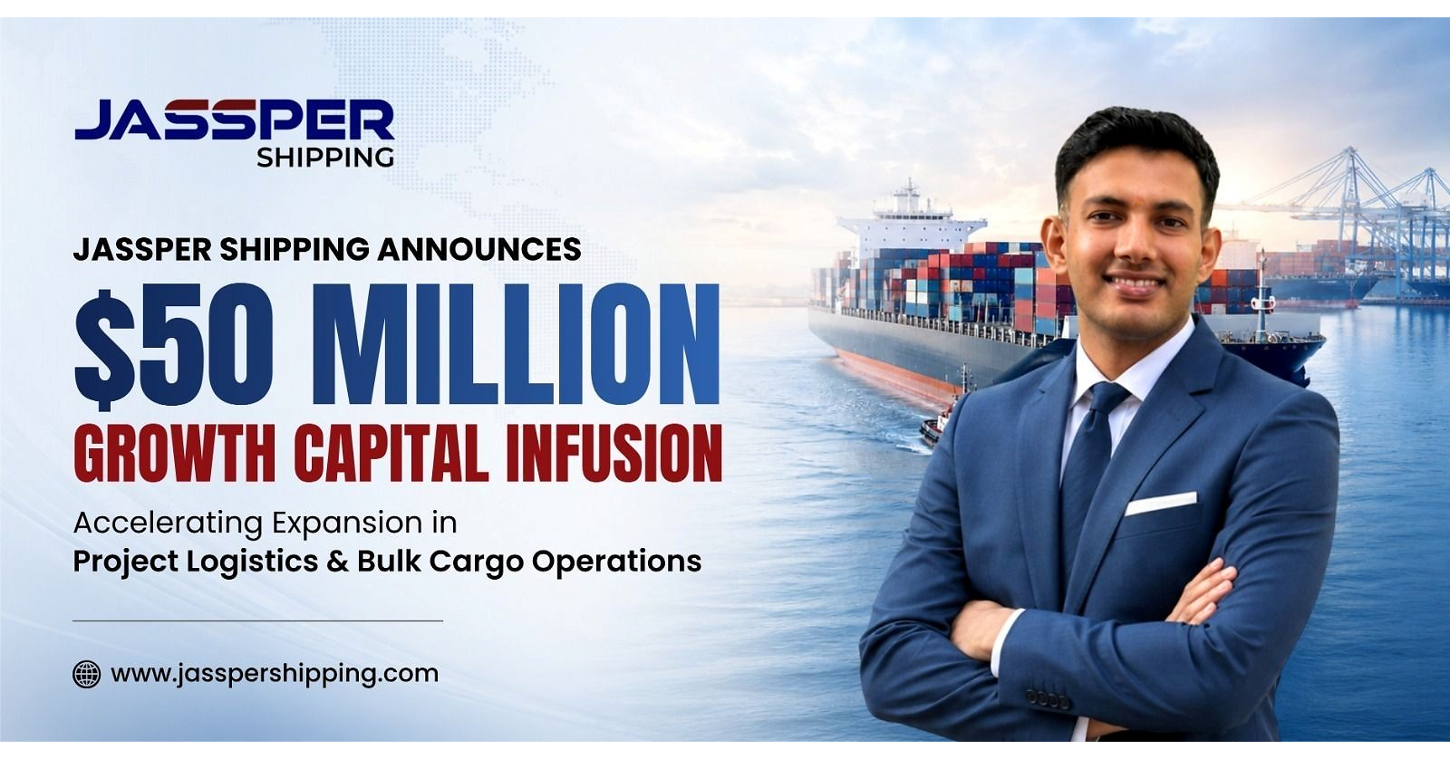 Jassper Shipping to Invest US$50M, Puts India at Center of Global Push
