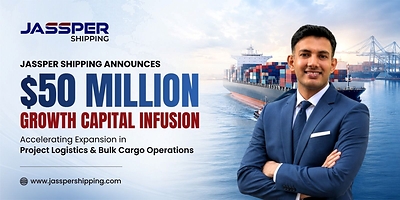 Jassper Shipping to Invest US$50M, Puts India at Center of Global Push