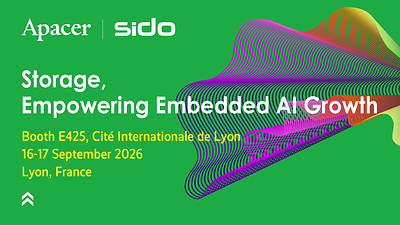Apacer dévoile ses solutions de stockage de nouvelle génération au salon SIDO Lyon 2026