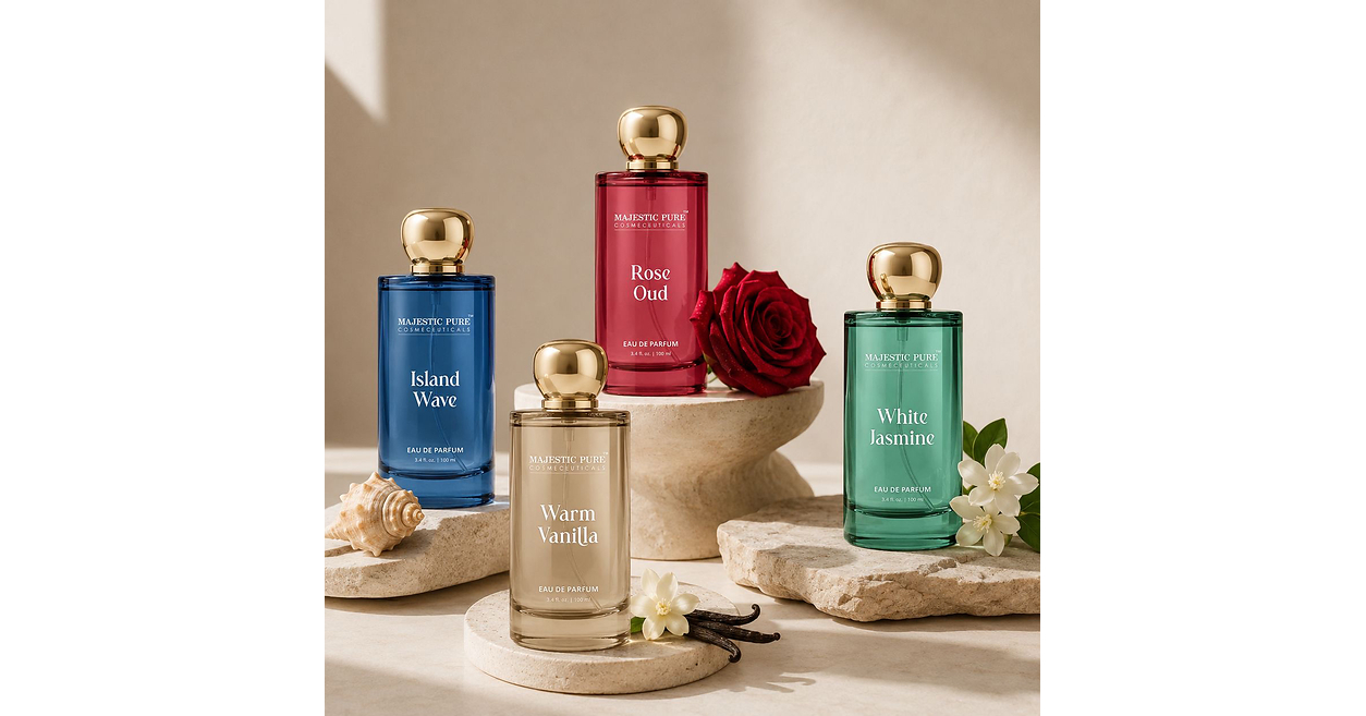 Majestic Pure Enters Fragrance with the Launch of Thoughtfully Formulated Clean Perfumes