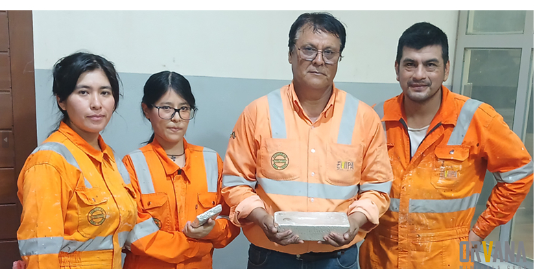 ORVANA ANNOUNCES FIRST GOLD-SILVER DORÉ BAR FROM ITS OXIDES STOCKPILE PROJECT IN BOLIVIA