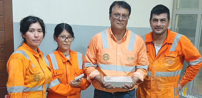 ORVANA ANNOUNCES FIRST GOLD-SILVER DORÉ BAR FROM ITS OXIDES STOCKPILE PROJECT IN BOLIVIA