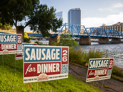 Sausage for Dinner 2026 at Blue Bridge Grand Rapids MI (PC: TJ Hamilton/Johnsonville)