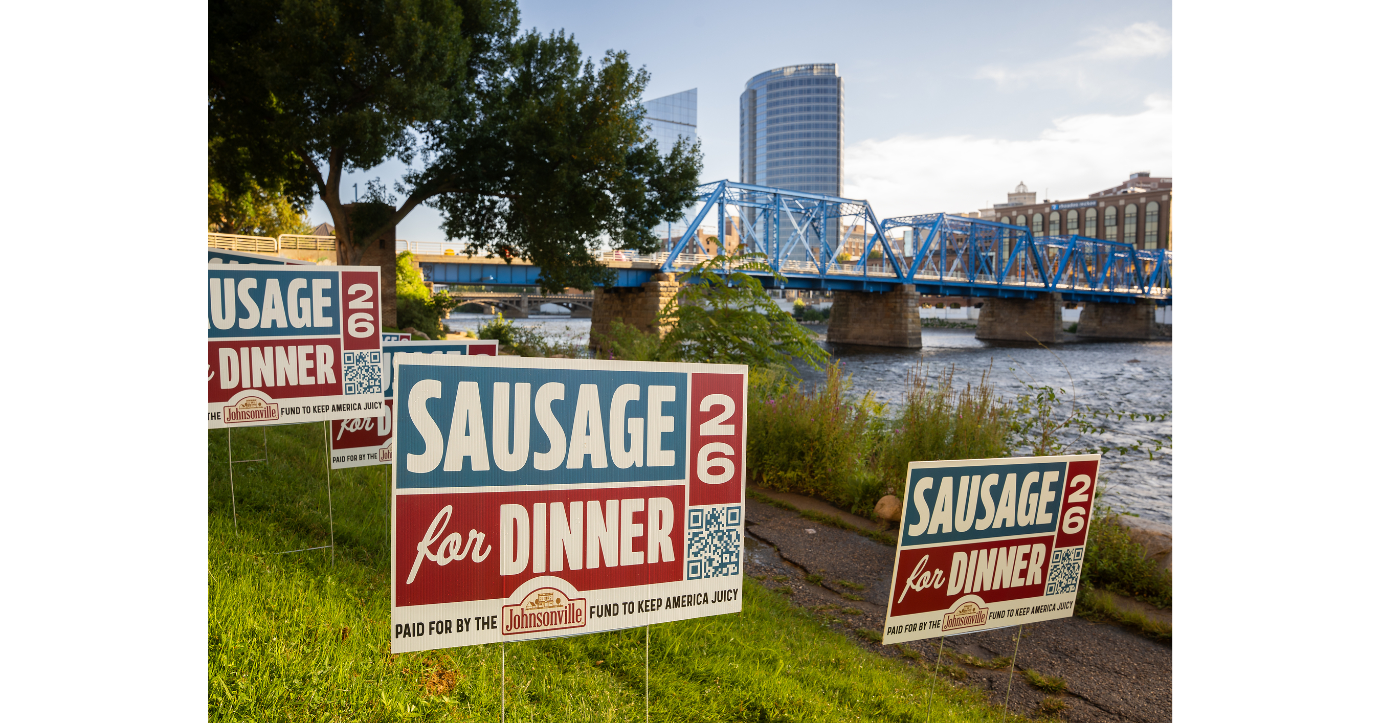 AMID POLITICAL AD BOMBARDMENT, SAUSAGE DECLARES ITS CANDIDACY… FOR DINNER