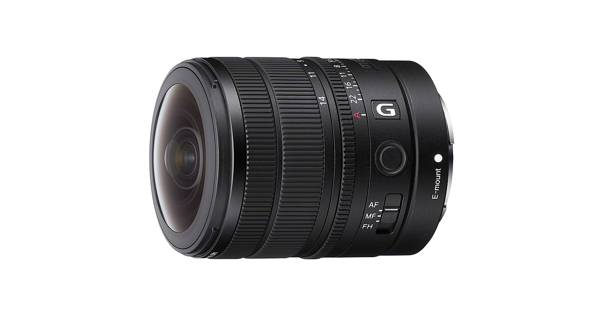Sony Electronics Introduces Its First Fisheye Zoom G Lens
