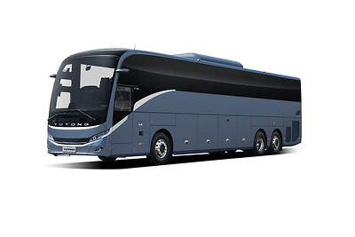 The new Yutong Premium Tourist Coach T14 combines elegance with reduced wind resistance and energy consumption.