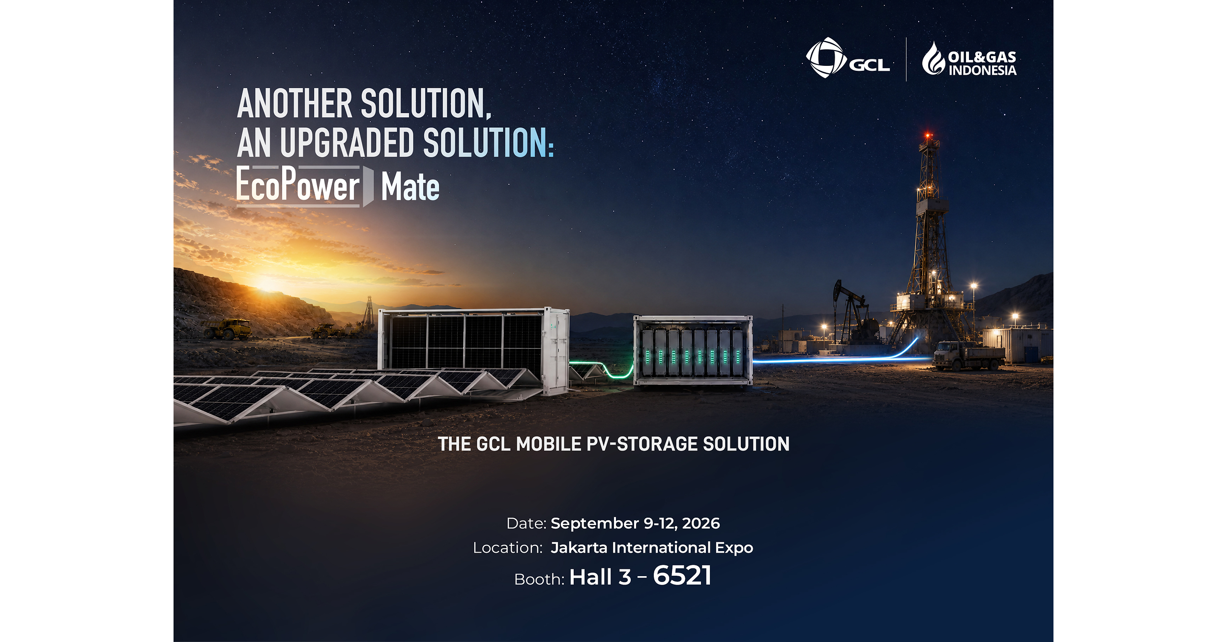 GCL SI Hadirkan EcoPower Mate di Ajang Oil &amp; Gas Indonesia 2026