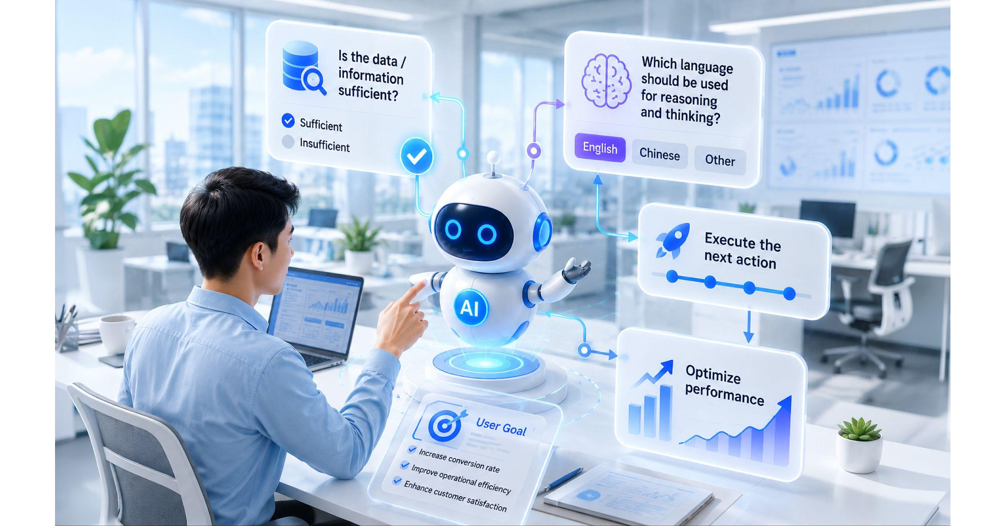 Appier research teaches AI to recognize its limits and choose the right reasoning approach; tests 28 LLMs, finds accuracy drops 30-50% when no valid answer exists