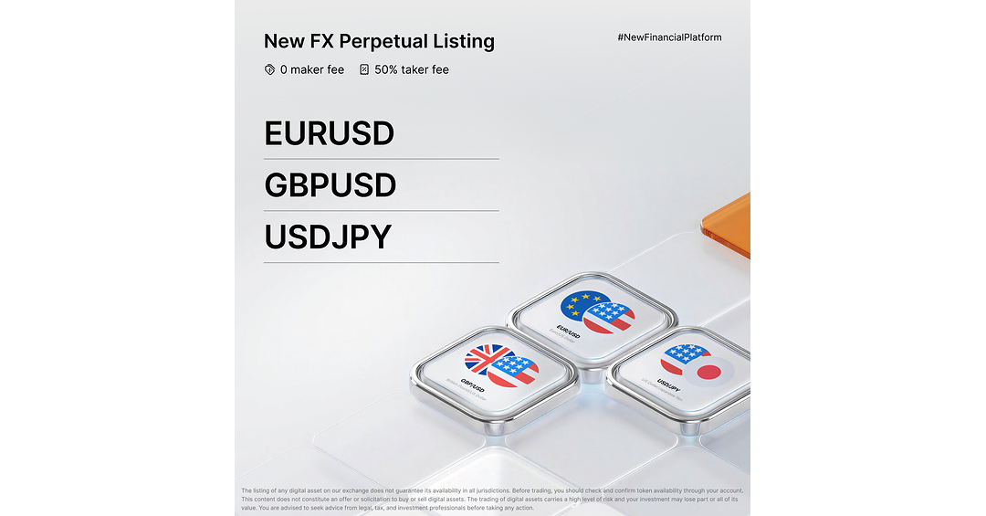 Bybit Launches FX Perpetual Contracts, Adding Major Currency Pairs to TradFi Derivatives