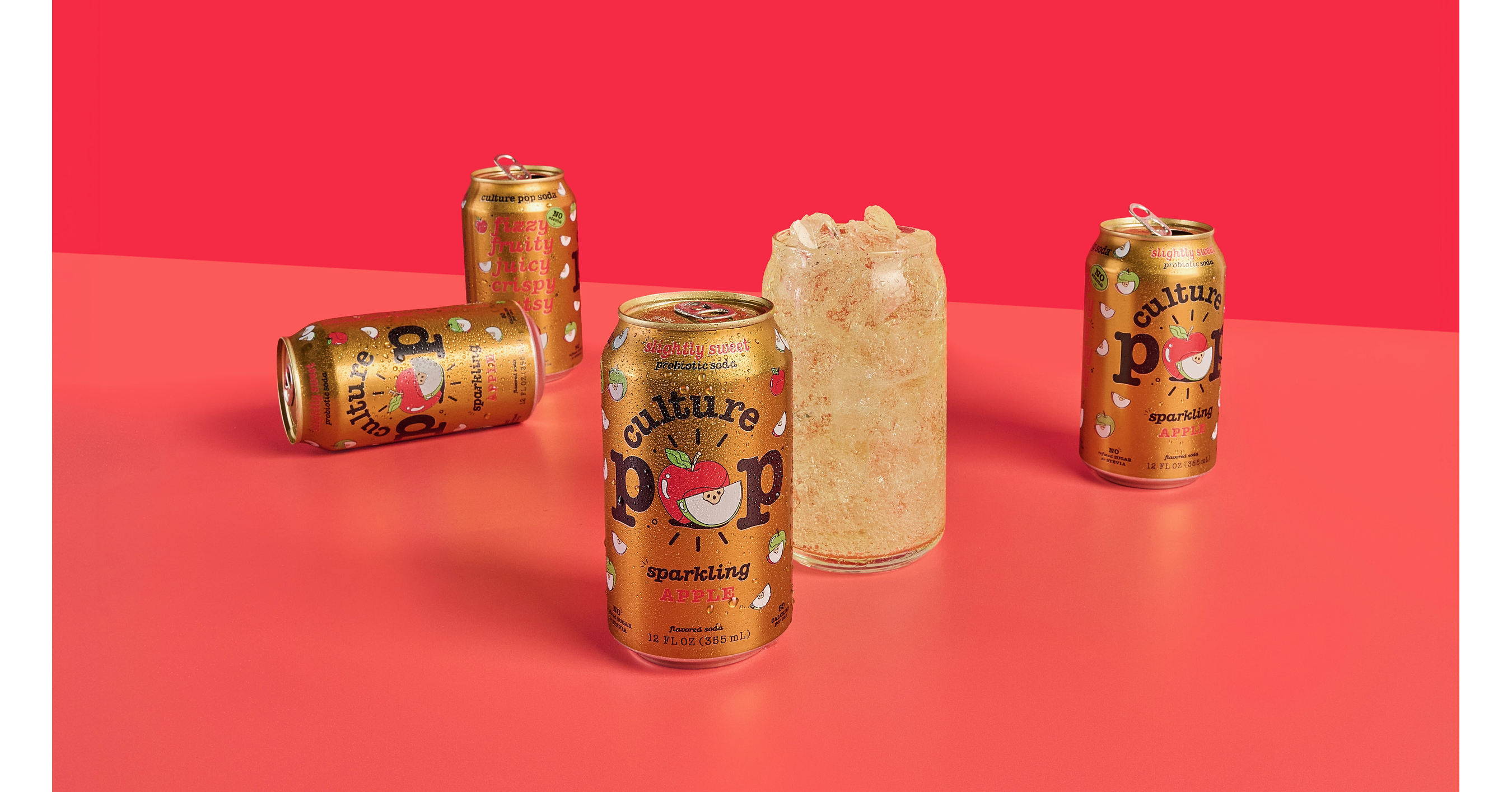 Culture Pop Soda Welcomes Fall with NEW Limited-Edition Sparkling Apple Flavor