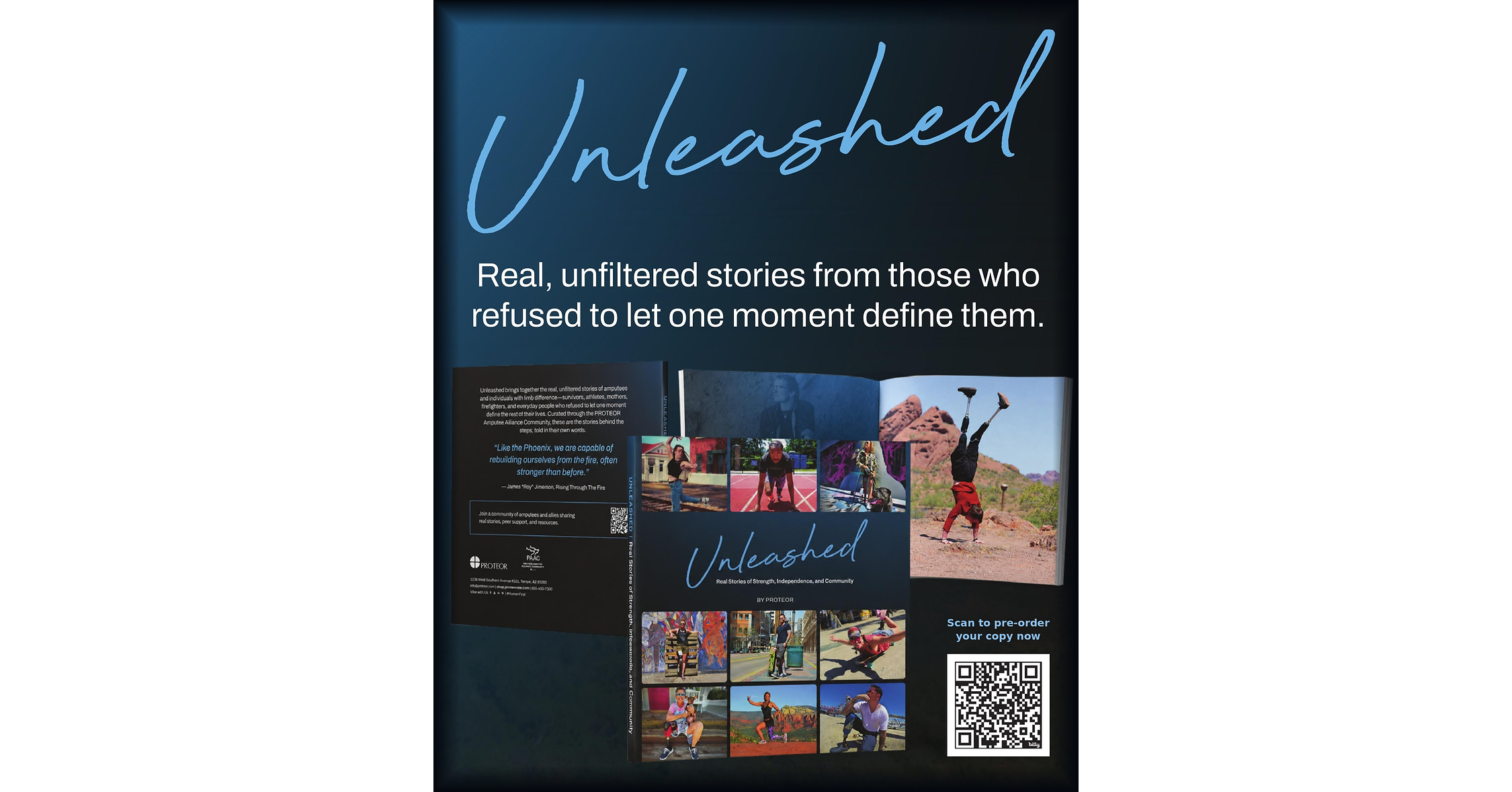 PROTEOR Launches Unleashed, Celebrating the Voices and Experiences of the Limb Loss and Limb Difference Community