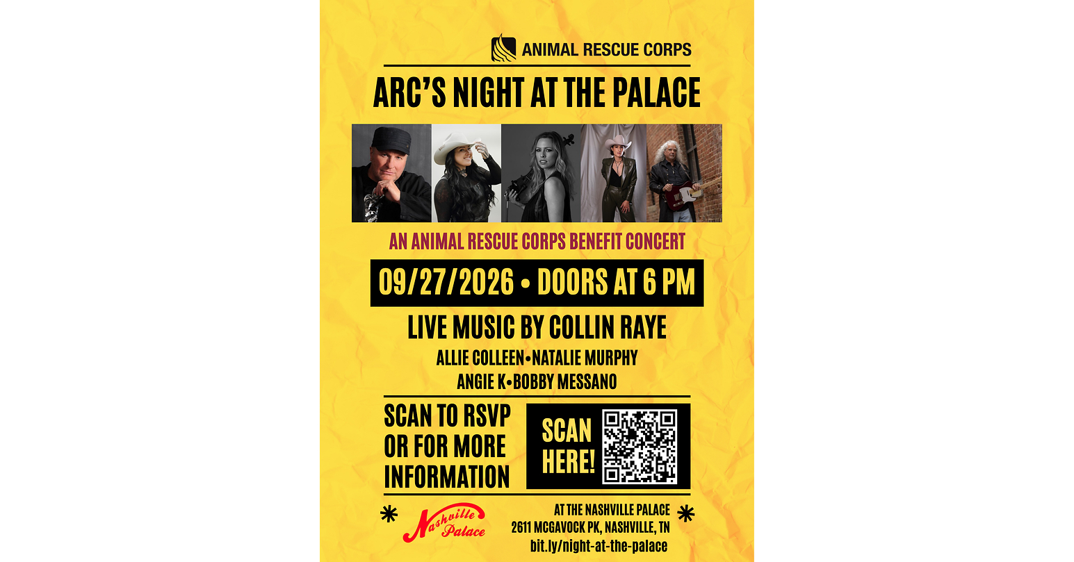 Animal Rescue Corps turns a night of music into help for animals in need