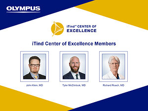 Olympus Announces New Class of iTind™ Center of Excellence Program Physicians