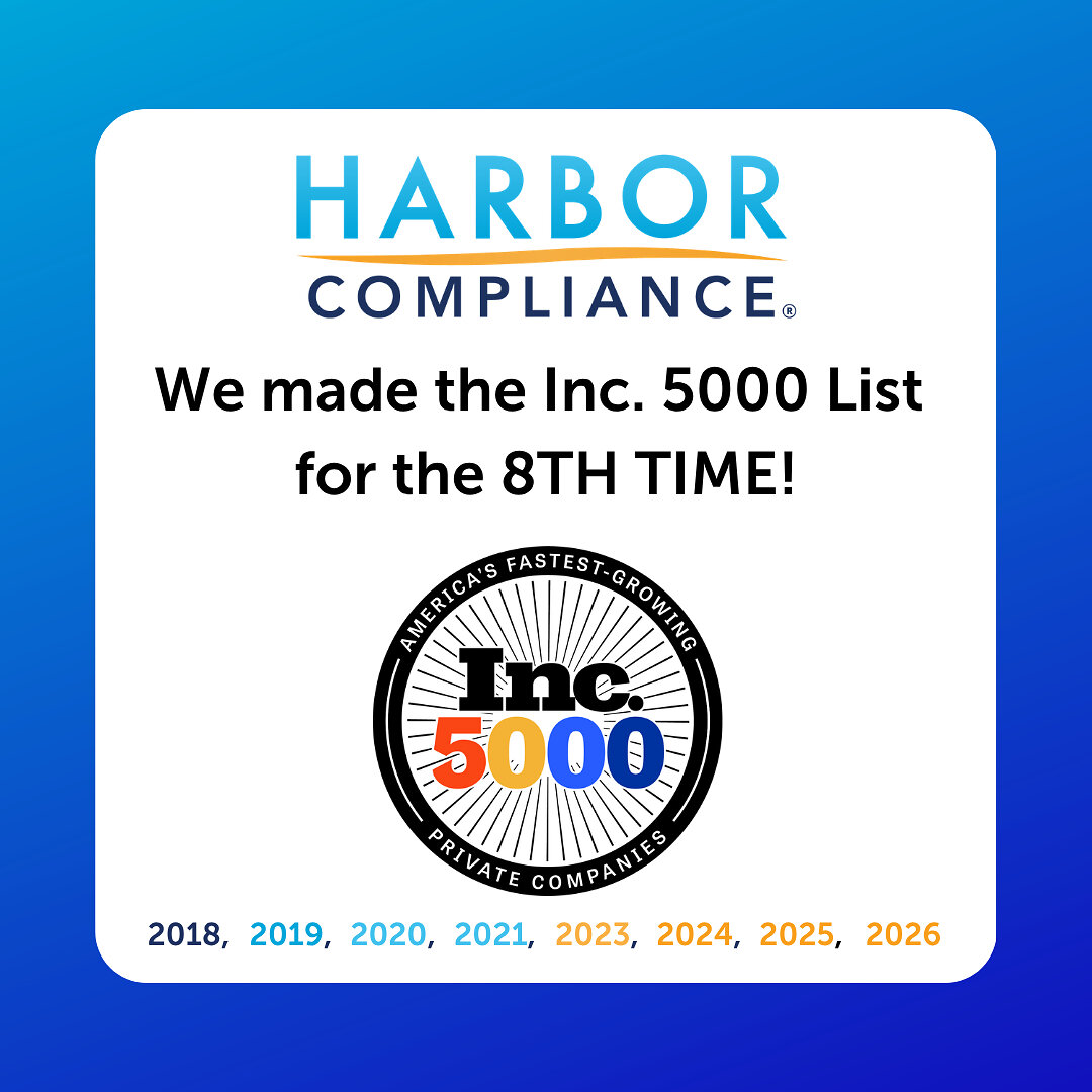 Harbor Compliance Accelerates Growth Strategy, Earns 8th Inc. 5000 Recognition