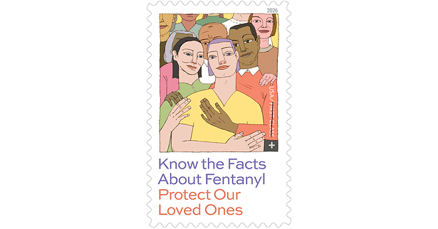 USPS To Issue Fentanyl Awareness Semipostal Stamp