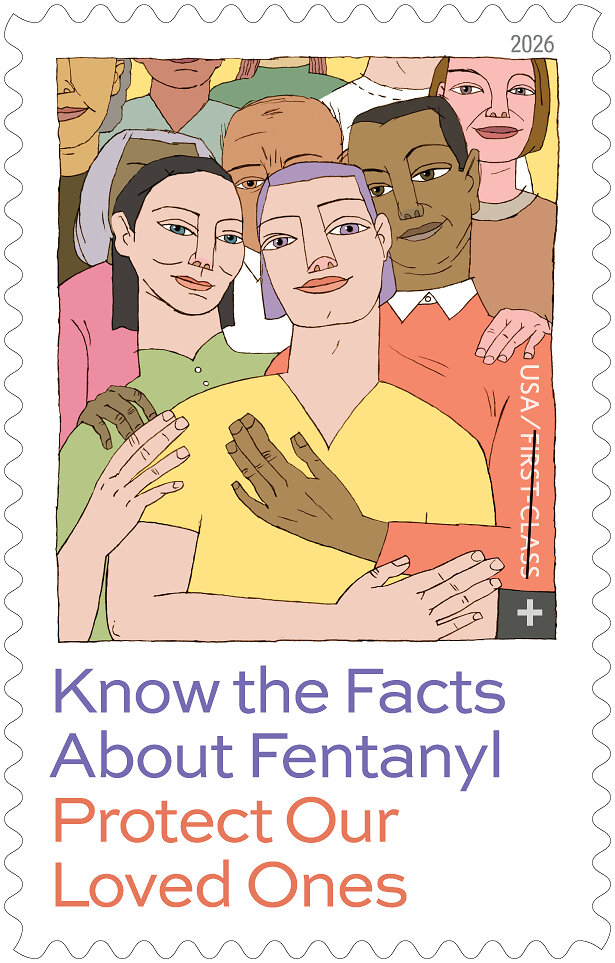 USPS To Issue Fentanyl Awareness Semipostal Stamp