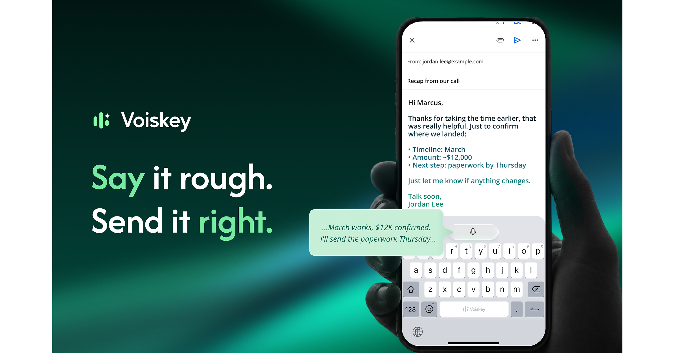 Voiskey Integrates Pro-Grade Keyboard Typing into Voice for Next-Gen Expression Experience