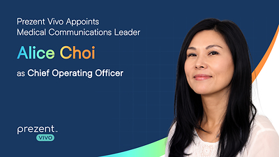 Prezent Vivo Appoints Alice Choi as COO for AI-driven Life Sciences Comms