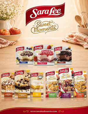 Sara Lee® Expands Sweet Moments™ with Six New Single-Serve Desserts for Everyday Indulgence