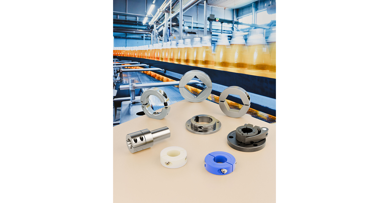 SHAFT COLLARS & COUPLINGS MEET FOOD AND BEVERAGE REQUIREMENTS