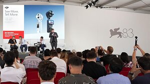 DJI reúne a cineastas y visionarios en una sesión en el Venice Production Bridge durante la 83.ª edición del Festival Internacional de Cine de Venecia