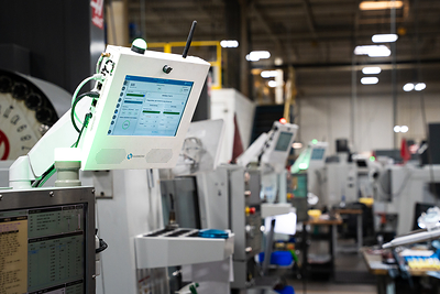 Harmoni’s Factory Orchestration system deployed on a shop floor.