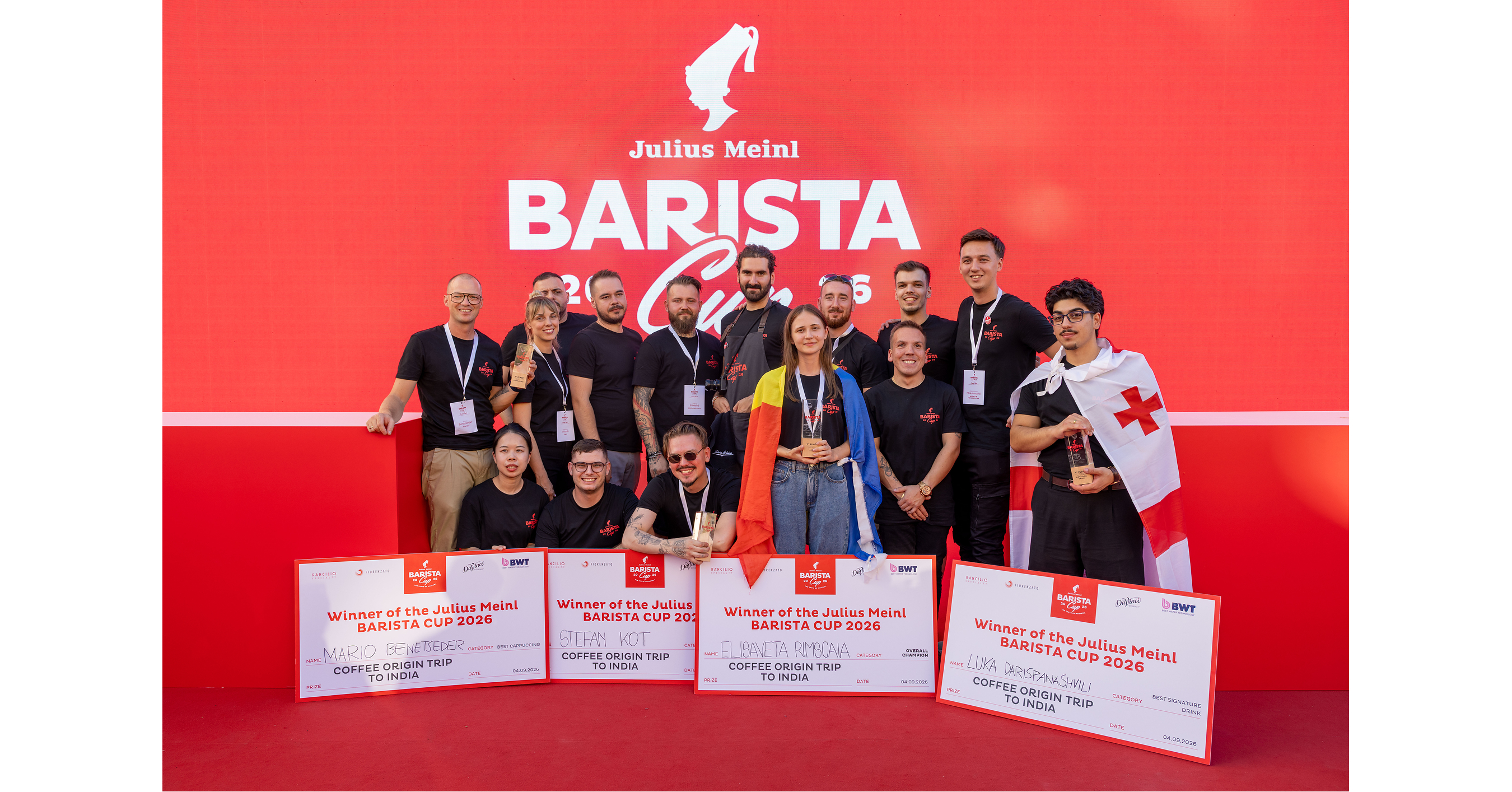 Wien wurde zum Treffpunkt der internationalen Barista-Champions
