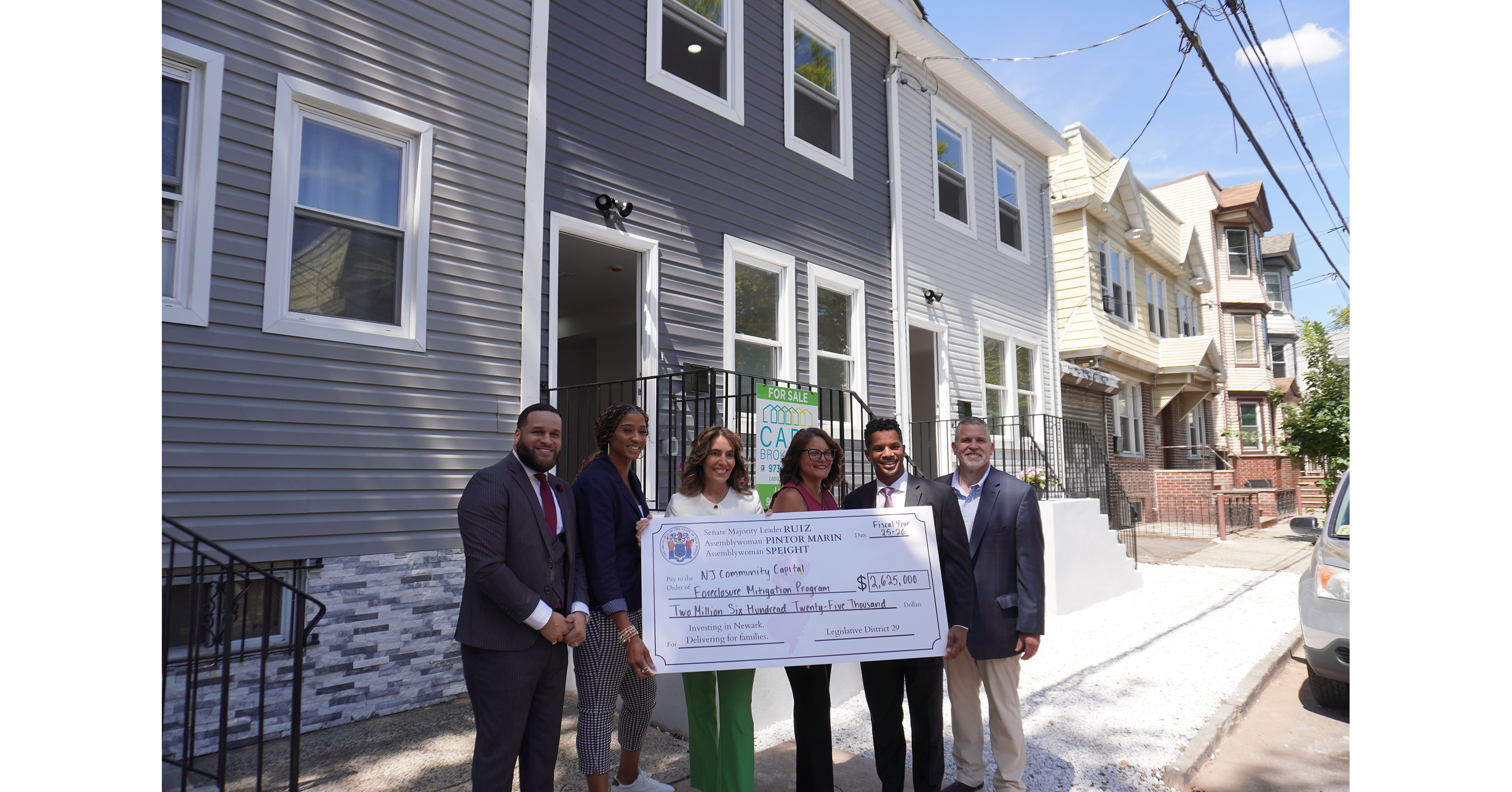 NJCC and State Leaders Deliver Housing Stability for Newark Families