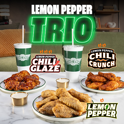 Wingstop Kicks Off Football Season with New Lemon Pepper Trio and Its First-Ever Wing Pass