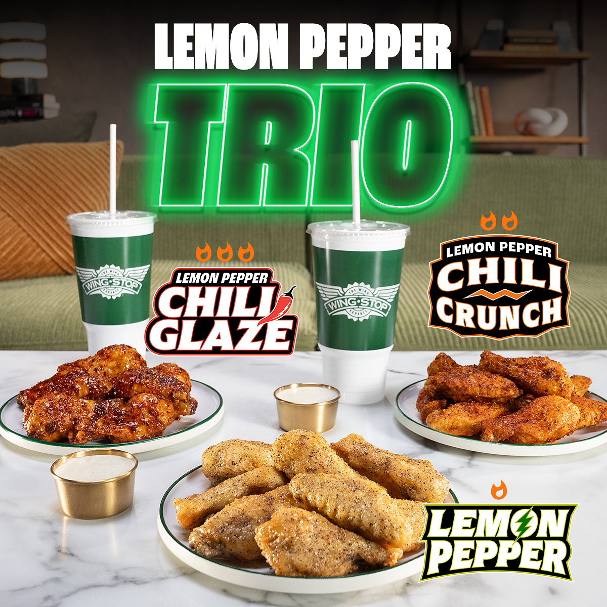 Wingstop Kicks Off Football Season with New Lemon Pepper Trio and Its First-Ever Wing Pass